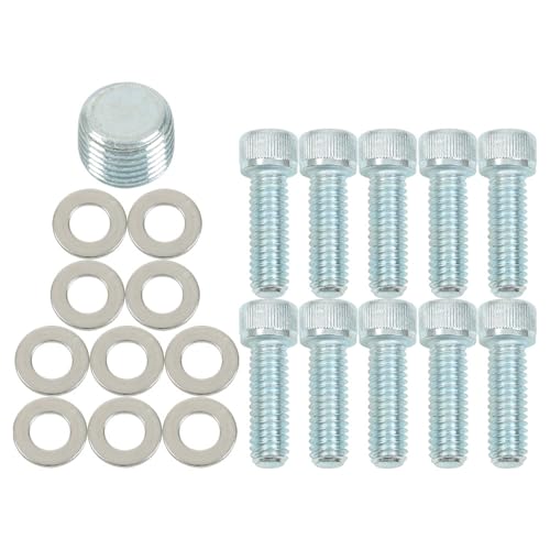 GXYWADY Differential Cover 8.5 and 8.6 Ring Gear Diff Cover Cast Aluminum Replacement for Chevy Replacement for GM Intermediates 1964-Up (all A-B-C-G-K-0 Axles)
