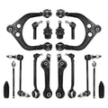 HAWK BROTHER Front Control Arm Lower Ball Joint Sway Bar Tie Rod End Assembly Compatible with 2011-2014 Chrysler 300 RWD Dodge Charger & Challenger 15-19 Charger Challenger（V8)-16pcs Suspension Kit