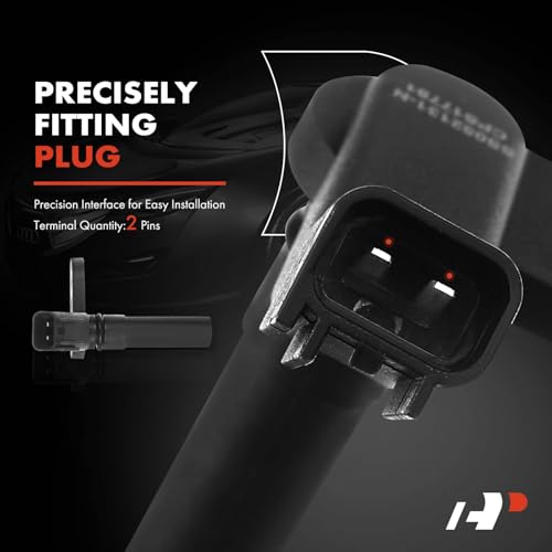 A-Premium Engine Crankshaft Position Sensor Compatible with Ford, Lincoln & Mercury - Crown Victoria, F150 F250 Super Duty, Explorer, Mustang, Expedition, E150, E250, Navigator, Mark LT - #1W7E6C315AA
