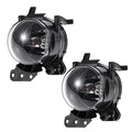 X AUTOHAUX 1 Pair Driving Fog Lights Assembly with Bulbs 63176910791 63176910792 Left Right Fog Lamp with Clear Lens for BMW 5 Series 3 Series