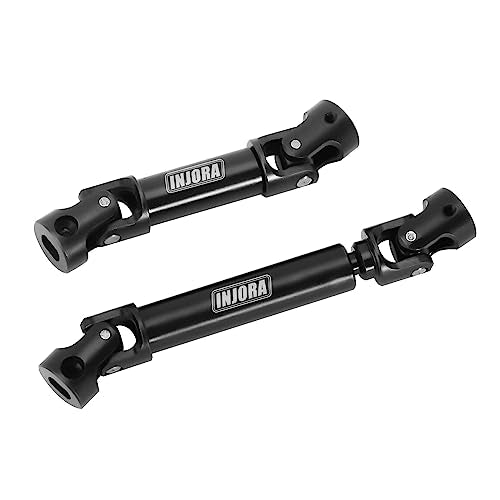 INJORA Steel D-Shaped Hole Drive Shaft for 1/18 TRX4M Defender Bronco