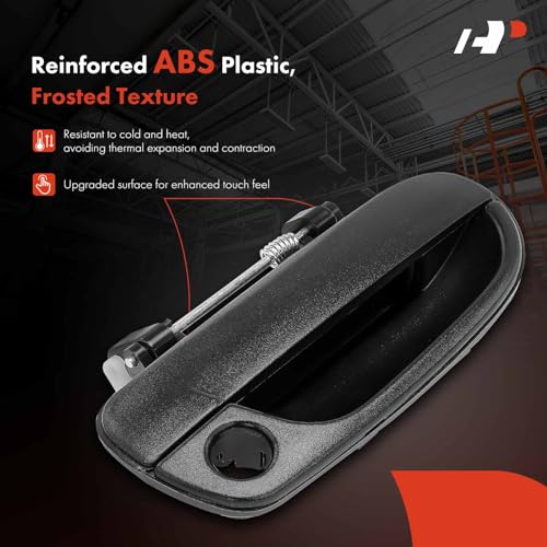 A-Premium Front Passenger Side Exterior Door Handle with Keyhole