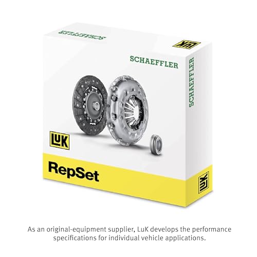 Schaeffler LuK RepSet 07-233 Clutch Kit, OEM Replacement Transmission Clutch Kit, Compatible with Ford EcoSport 13-17, Fiesta 11-19, Figo 16-18, Focus 11-18