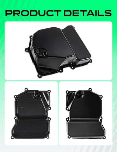 YHTAUTO Transmission Oil Pan and Drain Plug Compatible with Mini Cooper 2007-2015, Cooper Countryman Paceman 2011-2016 1.6L