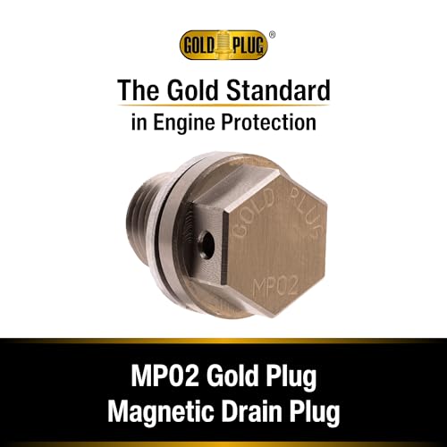 GoldPlug Magnetic Oil Plug Fits All Honda Acura Kia Hyundai Engines M14x1.5