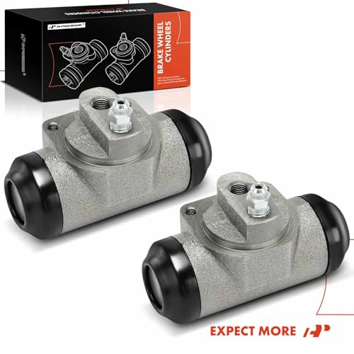 A-Premium Rear Drum Brake Wheel Cylinder Compatible with Select Chevy & GMC Models - Tahoe, Yukon, Suburban 1500, Blazer, C1500, C2500, K1500, K1500 Suburban, C10, C15, C10/C15/C1500 Pickup, 2-PC Set