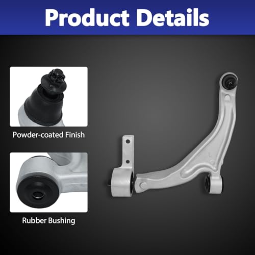 HAWK BROTHER Control Arm, Replacement For Control Arms with Ball Joint Inner Outer Tie Rods Boots Sway Bar Links Suspension Kit Compatible With 2009-2015 Honda Pilot