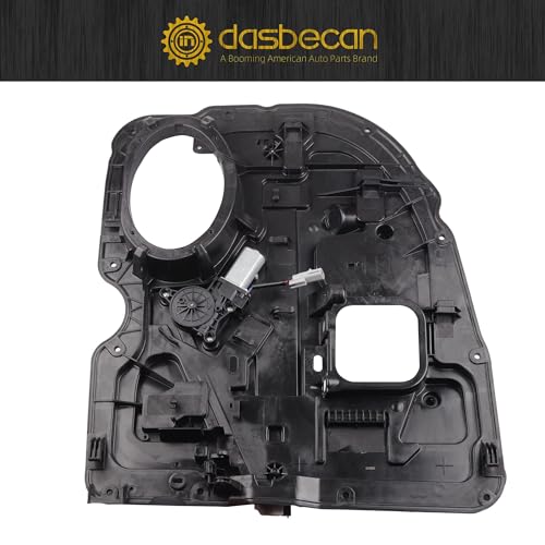 Dasbecan Rear Left Power Window Regulator with Motor Assembly Compatible with Dodge Ram 1500 Pickup 2009-2020 Rear Driver Side Door Regulator Replaces# 68045171AA 68045171AB 68045171AC