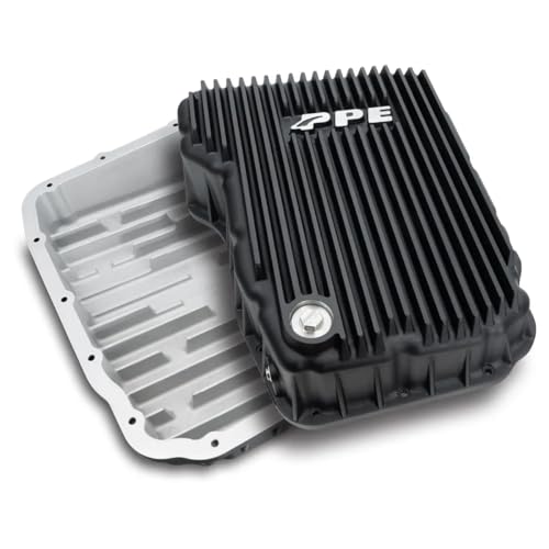 PPE Heavy Duty Transmission Pan (Black) 228052120 Compatible for Dodge Ram 2500/3500 6.7L 68RFE Transmission