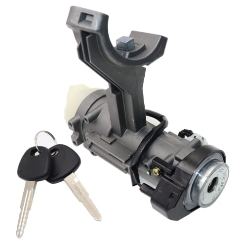 XQSMWF Ignition Lock Cylinder Switch Assembly with 2 Keys Compatible with Hyundai Elantra 2001-2006, Fit for Kia Spectra 2004-2009 Spectra5 2005-2009, Replaces 81905-2DA00 81900-2DA00