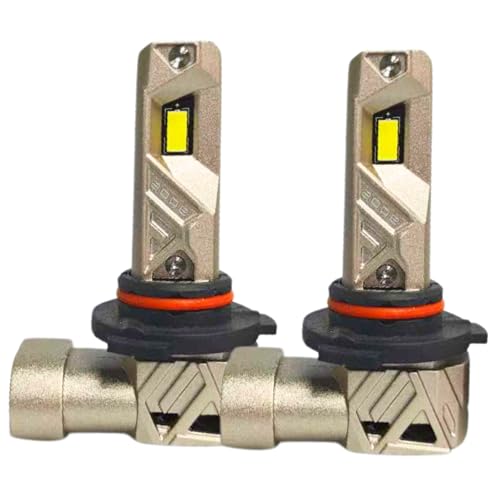 SEALIGHT 9005/HB3 LED Bulbs, 96000LM S6 Pro 9005 Bulb with 2026 8th LED-Chips, 80000H+ Lifespan HB3 Driving Light, 6500K White 1000% Bright Fog Light,1:1 Plug and Play, Pack of 2