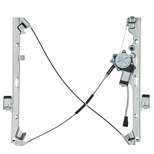 BDFHYK 741-644 Power Window Regulator with Motor Front Left Driver Side for Chevy Silverado, Tahoe, Suburban, Avalanche 1500 2500 3500| for Cadillac Escalade| for GMC Yukon, Yukon XL, Sierra