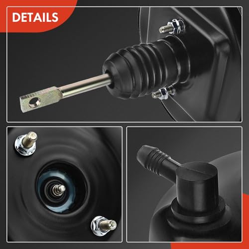 A-Premium Vacuum Power Brake Booster Compatible with Chevrolet Corvette 1985-1991, 5.7L, OHV, Without Master Cylinder
