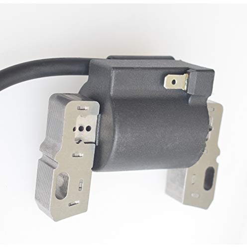 591459 Ignition Coil Magneto Armature + RC12YC Spark Plug Compatible with Briggs and Stratton 492341,491312,495859,490586 Lawn Mower Engines parts, By LIYYOO
