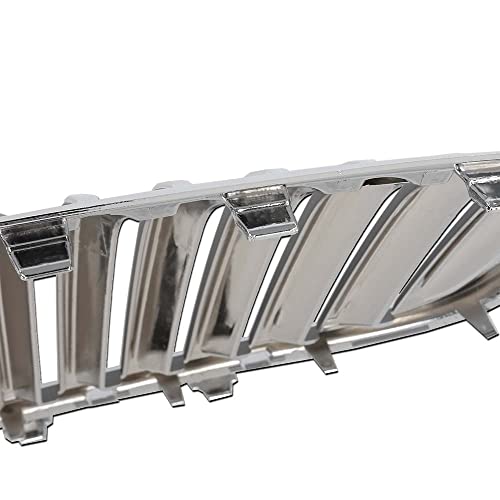 G-PLUS Front Bumper Upper Grille Assembly Chrome Compatible with 2012-2017 Buick Verano 20984572, 23172630, 23274652
