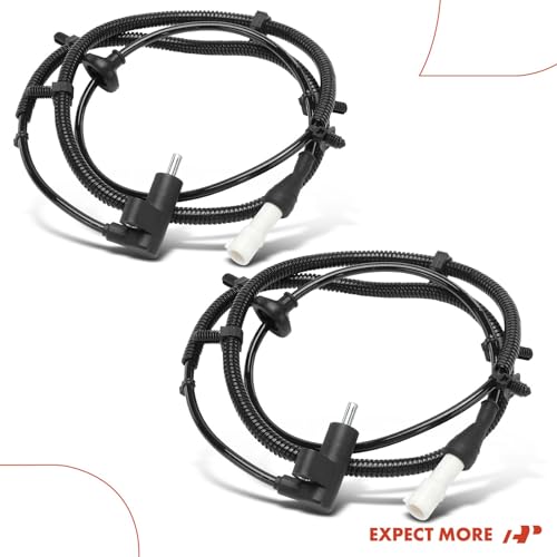 A-Premium 2PC Rear ABS Wheel Speed Sensor for Ford Crown Victoria & Lincoln Town Car & Mercury Grand Marquis 2005-2011, Rear Driver & Passenger Side