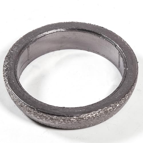 61106 Exhaust Pipe Flange Gasket 2.39inch Inner Diameter 1745174051,17451-74051 for Lexus Mitsubishi Subaru Saab Scion Toyota Pontiac SU00301112 MR431022 F31662 EJ253 (60.8MM) 1PCS