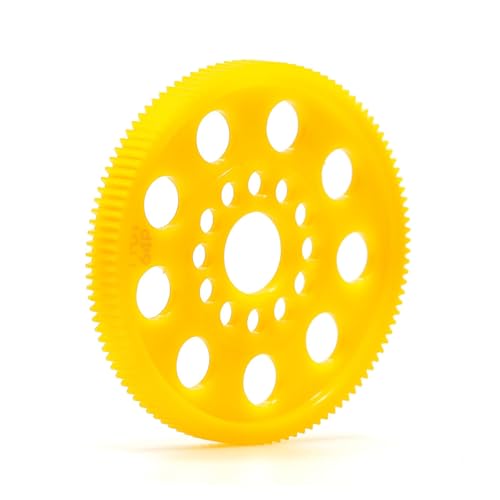 CHRCOED 64P 110T Spur Gear for 1/10 On-Road RC Cars, High Precision Plastic Main Gear, Lightweight Durable Spur Gear Upgrade