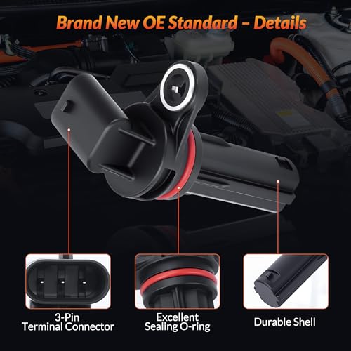 Mirthcos 5149167AF Crankshaft Position Sensor Compatible with Jeep Grand Cherokee 2011-2015, Wrangler & Dodge Challenger Charger 2011-2023, Grand Caravan & Chrysler 200 300 & Ram ProMaster 3.6L