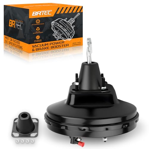 BRTEC ‎54-74210 Vacuum Power Brake Booster Compatible with Ford F-150 1988-1993, F-250 1989-1992, Bronco 1989-1993, F-200 1988-1990, Replace# E9TZ2005B