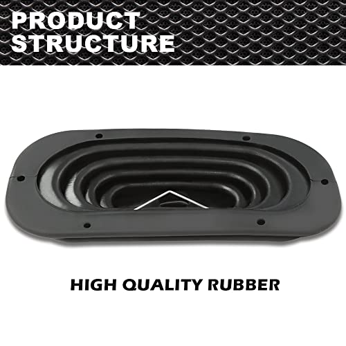 CROSSDESIGN Transfer Case Shift Boot Black Rubber