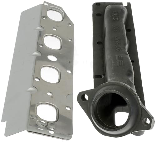 Dorman Patent Pending Improved Design 674-497 Driver Side Exhaust Manifold Kit - Includes Required Gaskets and Hardware Compatible with Select Jeep/Ram Models (OE FIX)