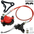 RZEOZU Mini Bike Hydraulic Brakes Kit with Rear Brake Caliper Mounting Bracket Adapter Replacement for GMB100 Monster Mega Moto MM80 80cc 105cc Minibike Coleman RB100 RT100 Parts