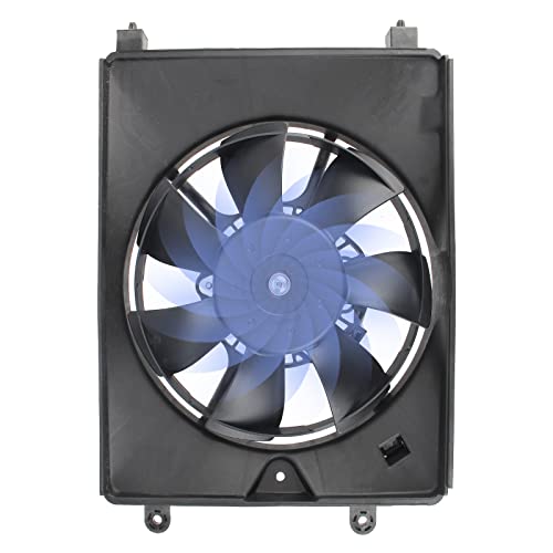 AUTOKAY Radiator Cooling Fan, AC Condenser Radiator Cooling Fan for Civic 2012-2015 Replace HO3115159 HO3115158