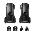 Seven Sparta Upgraded Locking Hood Latches for Jeep Wrangler JL/JLU 2018-2026 & Gladiator JT 2020-2026, with Keys & Security Screws - Aluminum Locking Hood Catch, 1 Pair, Streamlined