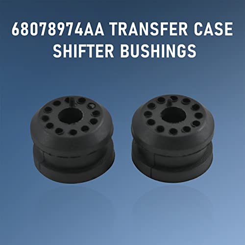55366066AB Transfer Case Shifter Control Linkage + 68078974AA Bushing Kit