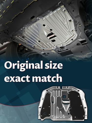 74110-TBA-A00 90674-TY2-A01 Engine Splash Guard Under Car Shield Cover Board Compatible with Honda Civic 2016 2017 2018 2019 2020 2021