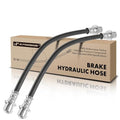 A-Premium Brake Hydraulic Hose Compatible with Toyota and Scion Models - Tacoma 2005-2020, Tundra 2000-2006, 4Runner 1996-2002, Yaris 2006-2019, Sequoia 2001-2007, xD 2008-2014, Paseo, Tercel - 2PC