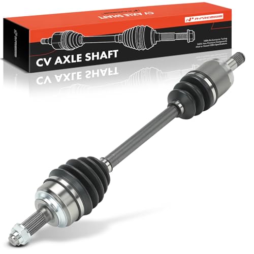 A-Premium Front Left Driver Side CV Axle Shaft Assembly Compatible with Honda Civic 2014-2015 1.8L, CR-Z CRZ 2011-2015 1.5L, Automatic CVT Transmission Only