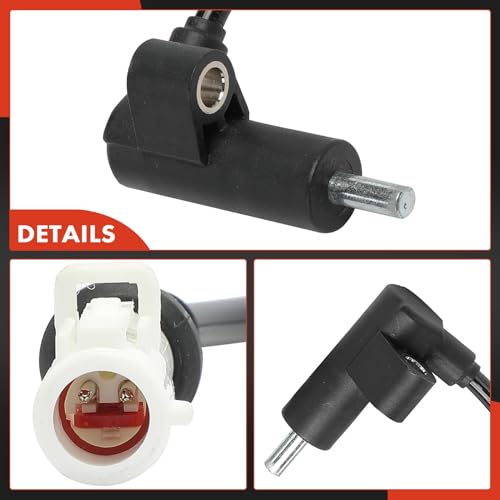 A-Premium 2PC Rear ABS Wheel Speed Sensor for Ford Crown Victoria & Lincoln Town Car & Mercury Grand Marquis 2005-2011, Rear Driver & Passenger Side
