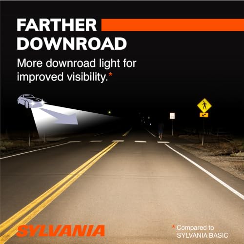 SYLVANIA - H13 XtraVision - High Performance Halogen Headlight Bulb, High Beam, Low Beam and Fog Replacement Bulb (Contains 2 Bulbs)