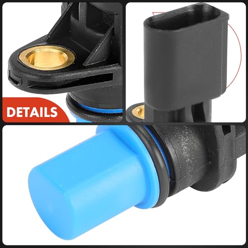 A-Premium 2-PC Engine Camshaft Position Sensor Compatible with Volkswagen Jetta, Jetta City, Passat, Golf, Golf City, Eos, GTI & Audi A4, A4 Quattro, A6, A3, S4, Allroad Quattro, TT Quattro