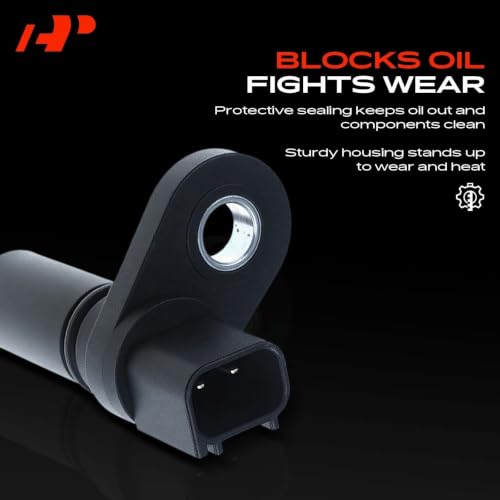 A-Premium Set of 2 Engine Camshaft Position Sensor Compatible with Ford F-150, F-250, F-350, E-150, E-250, E-350, Explorer, Mustang, Expedition & Lincoln Mark LT & Mercury, Replace# 1W7Z6B288AB