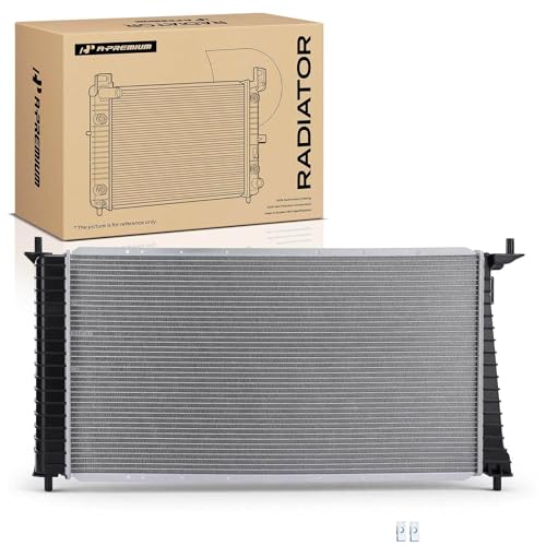 A-Premium Engine Coolant Radiator - with Transmission Oil Cooler - Compatible with Ford F-150 05-08 4.2L 4.6L 5.4L, Expedition 05-06 5.4L & Lincoln Mark LT 06-08 5.4L, Navigator 05-06 5.4L