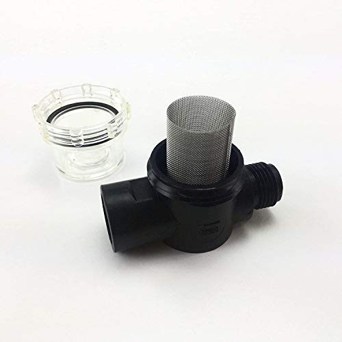 Shurflo 12 Volt RV Water Pump 3.0 GPM - 4008-101-A65 / E65 & 1/2" | RV Plumbing & Camper Water Pump | Twist-On Optional Pipe Strainer Bundle | Each Has A Unique Design - (Receive 1 Pump with Strainer)