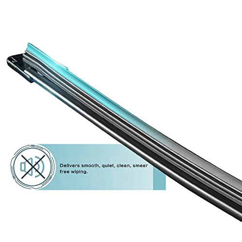 MOTIUM Windshield Wiper Blades 26"+19", All-Season, Set of 2