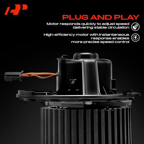 A-Premium Front HVAC Heater Blower Motor and Resistor Compatible with BMW 328i/335i/X3/328i xDrive/325i/X1/328xi/128i/330i/M3/135i/335i xDrive/Z4/335xi/325xi/335d/330xi/335is/1 Series M/135is/323i