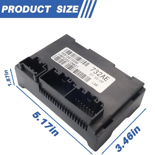 68395074AA Transfer Case Control Module Compatible with Dodge Durango/Grand Cherokee 2014 2015 with 2-Speed Replace 05150732AE 5150732AC 5150732AD 5150732AE