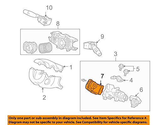 Genuine Honda 35130-SAA-J51 Steering Switch