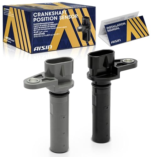 AISIN AFTERMARKET CKSGM-00597 Set of 2 Crankshaft Position Sensors - Compatible with Cadillac DeVille 00-05, Eldorado 00-02 Seville 00-04, Oldsmobile Aurora 01-03, Pontiac Bonneville 04-05 - 4.0L 4.6L