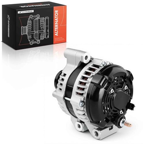A-Premium Alternator Compatible with Chrysler 200 2011-2014, Town & Country 2011-2016 & Dodge Avenger 11-14, Grand Caravan 11-20, Journey 11-19 & Ram C/V & Volkswagen Routan, V6 3.6L, 12V 160A