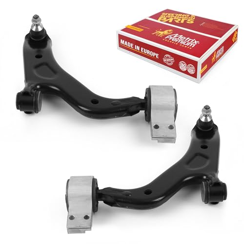 Metrix Premium Chassis Parts - Front Left & Right Lower Control Arm w Ball Joint & Bushing Assembly Kit Fits 08-09 Ford Taurus X, 09 Flex, 08-09 Taurus, Mercury Sable RK620215 RK620214 Made in Europe