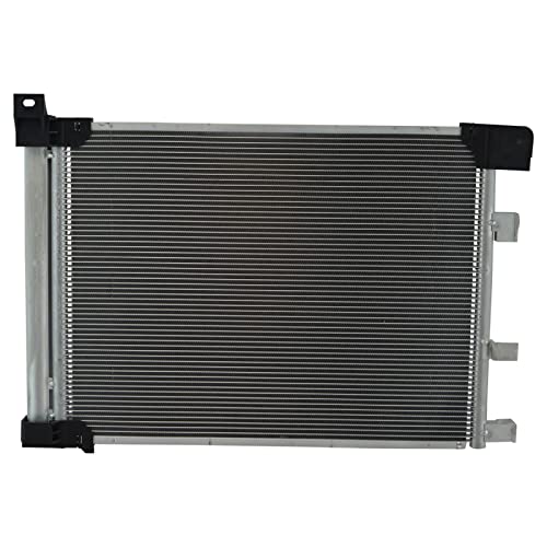 TRQ A/C Condenser Parallel Flow Aluminum for 2013-2019 Nissan Sentra