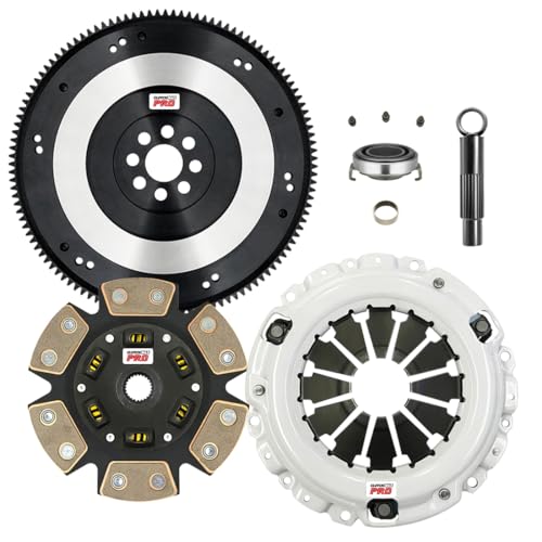 CMPRO Stage 3 Clutch Kit & Chromoly Flywheel fits 02-15 Civic 2.0L 2.4L