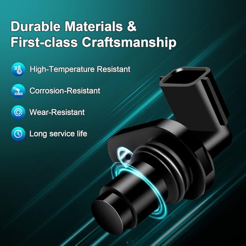 Camshaft Position Sensor compatible with Nissan Altima Rogue Rogue Select Sentra Murano Pathfinder Maxima Quest Infiniti QX6 Q50 G25 G35 M35 M35h Q70 JX35 FX35 2006-2020 Replaces 237311KC1A PC775 2Pcs