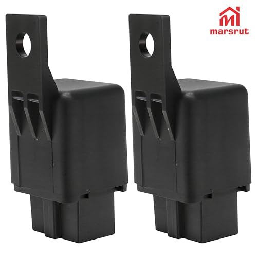 2Pcs 12V 40A Relay, Automotive 4 Pin Relays Fit for YL-388-S FLS821 Fog Driving Light, 12VDC 30A Universal Heavy Duty SPST Relay Replacement Kit for Air Fan Conditioner Starter Bar Wire Wiring Harness